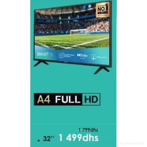 تلفزيون ذكي 32 بوصة A4 Full HD