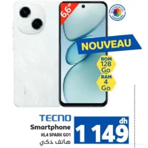 Smartphone TECNO KL4 SPARK GO1