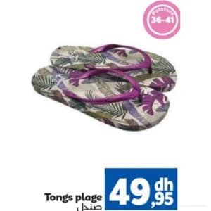 Tongs plage