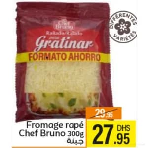 Fromage râpé Chef Bruno 300g
