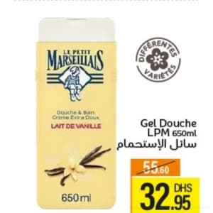 Gel Douche Le Petit Marseillais Lait de Vanille 650ml