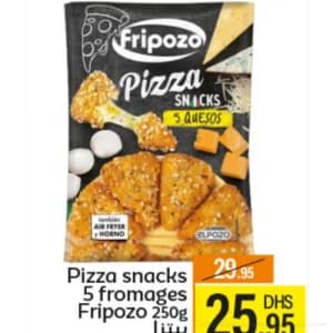 Pizza snacks 5 fromages Fripozo