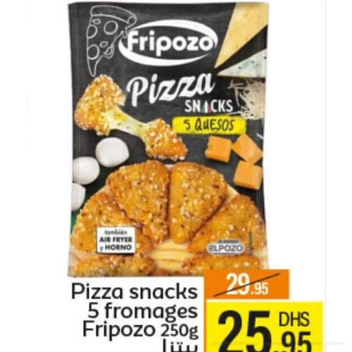 Pizza snacks 5 fromages Fripozo