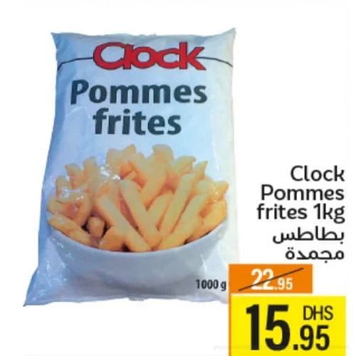 Pommes frites Clock