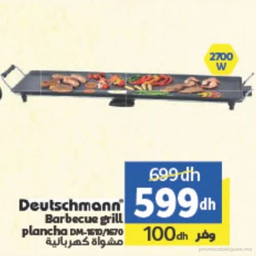 Barbecue grill plancha