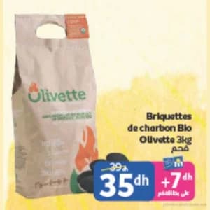 Briquettes de charbon Bio