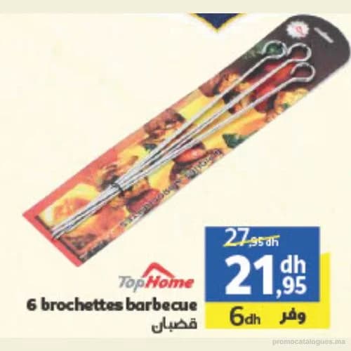 Brochettes barbecue