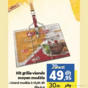 Kit grille viande