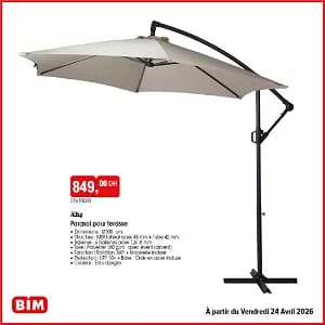 Parasol pour terrasse