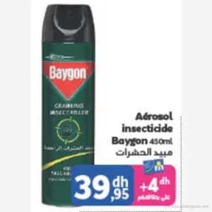 Aérosol insecticide
