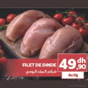 Filet de dinde