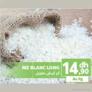 Riz blanc long