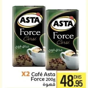 Café Asta Force 200g X2