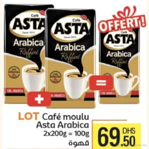Café moulu Arabica Raffiné