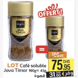 Café soluble