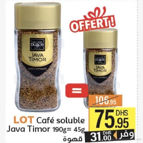 Café soluble