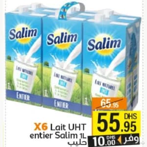 Lait UHT entier