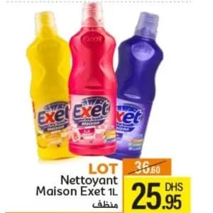 Nettoyant Maison Exet 1L (Lot)