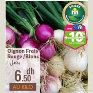 Oignon Frais Rouge / Blanc