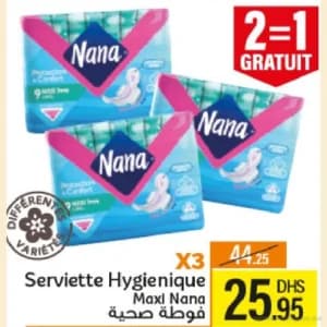 Serviette Hygiénique Maxi