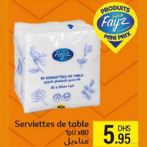 Serviettes de table