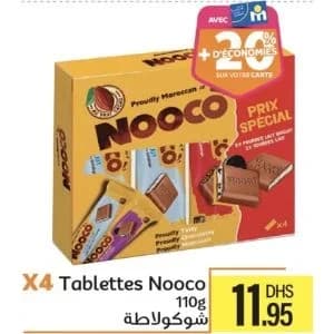 X4 Tablettes Nooco