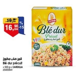 Blé dur précuit