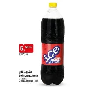 Boisson gazeuse COLA STRONG - ICE