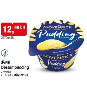 Dessert pudding Vanille