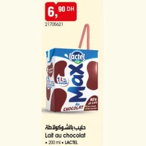 Lait au chocolat