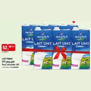 Pack lait entier UHT