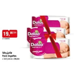 Pack lingettes
