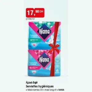 Serviettes hygiéniques