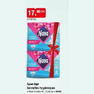 Serviettes hygiéniques Maxi