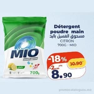 MIO Détergent Poudre Main Citron