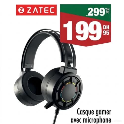 سماعة ألعاب مع ميكروفون ZATEC