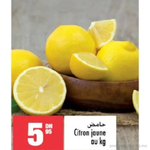 Citron jaune