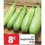 Courgette blanche