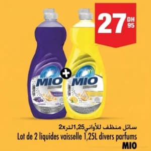 MIO Liquide Vaisselle Lot de 2