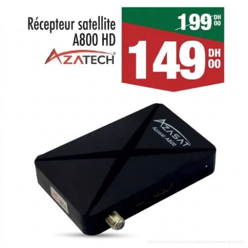 جهاز استقبال فضائي A800 HD