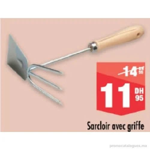 Sarcloir avec griffe