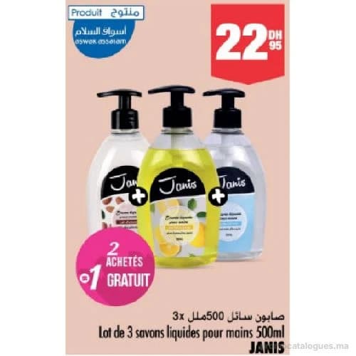 Savon Liquide pour Mains Janis