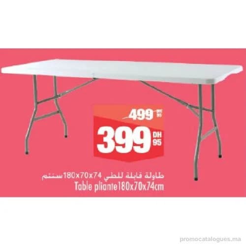 Table pliante