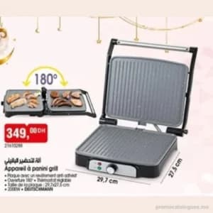 Appareil à panini grill DEUTSCHMANN 2000W