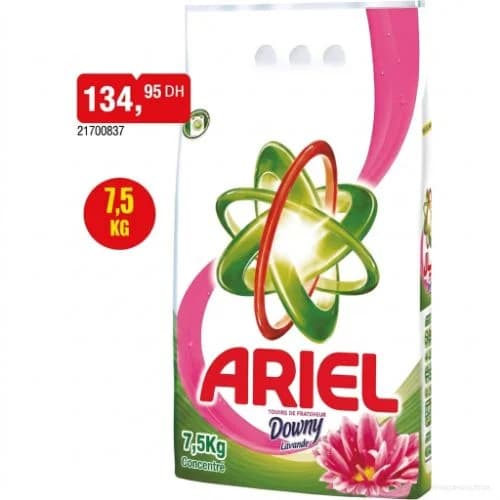 Ariel Détergent Machine Automatique Touche de Downy