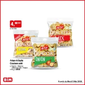Crackers salé Artur