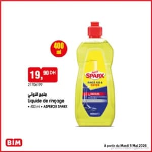 Liquide de rinçage