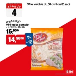 Mini tacos complet