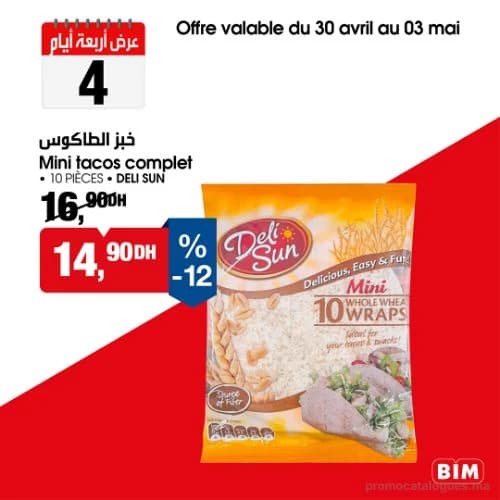 Mini tacos complet