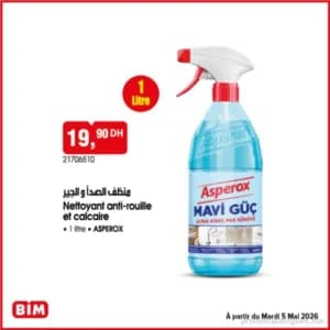 Nettoyant anti-rouille et calcaire